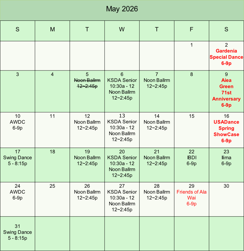 Calendar