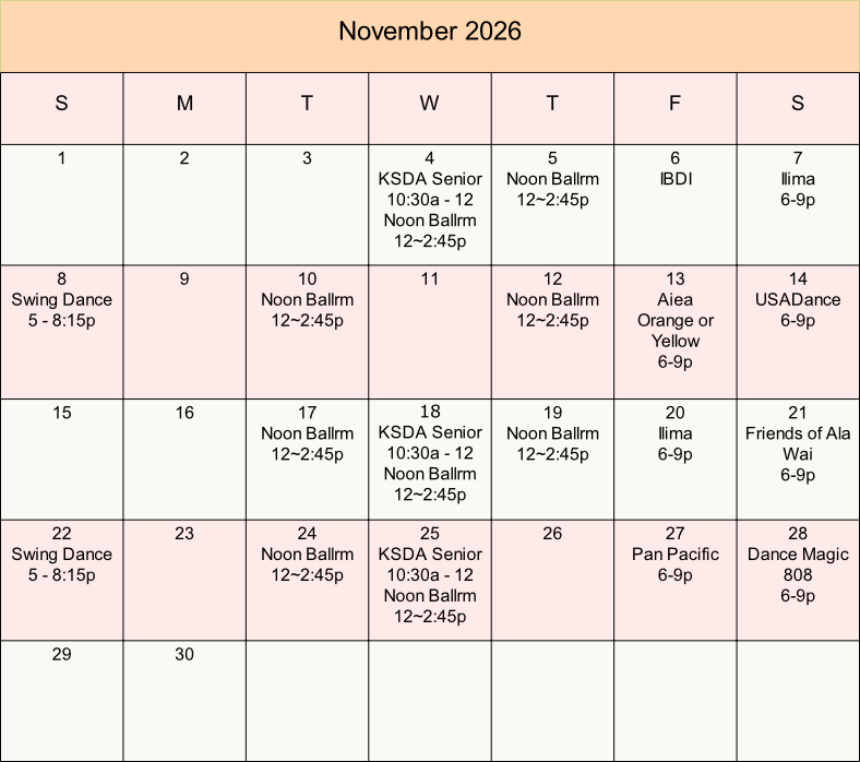 Calendar
