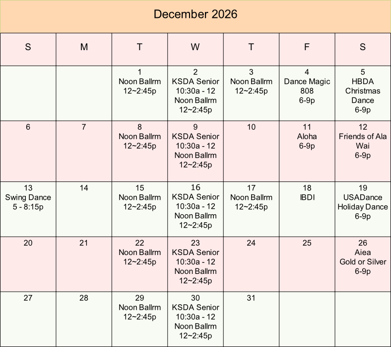 Calendar