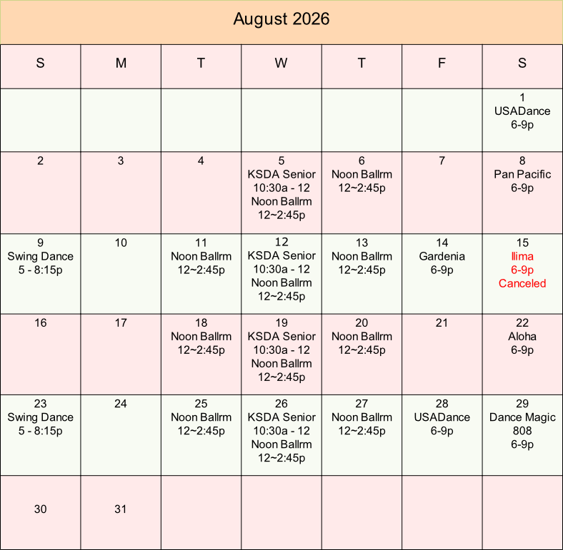 Calendar